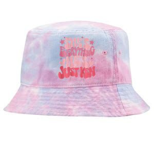 Groovy Retro Shes Everything Hes Just Ken Tie-Dyed Bucket Hat