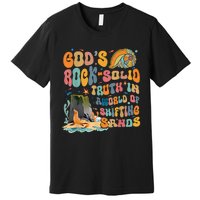 GodS Rock Solid Breaker Rock Beach Vbs 2024 Premium T-Shirt