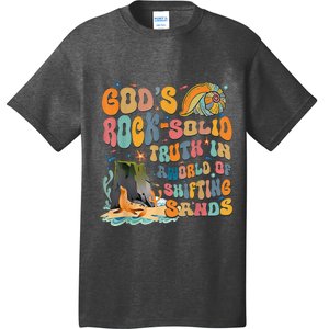 GodS Rock Solid Breaker Rock Beach Vbs 2024 Christian T-Shirt