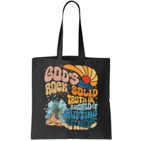 Gods Rock Solid Breaker Rock Beach Vbs 2024 Christian Gift Tote Bag