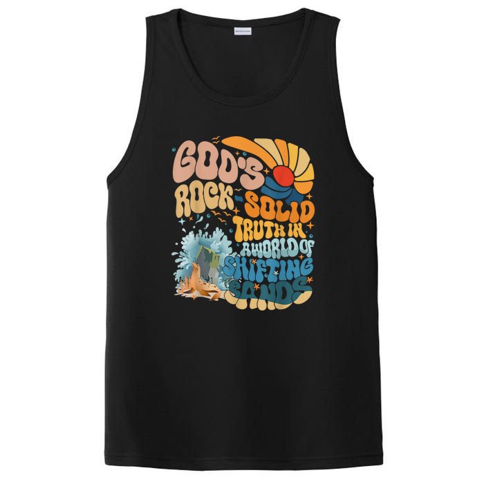 Gods Rock Solid Breaker Rock Beach Vbs 2024 Christian Gift PosiCharge Competitor Tank