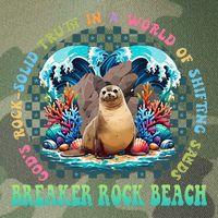 Gods Rock Solid Truth In A World Breaker Rock Beach Vbs 2024 Legacy Tie Dye Trucker Hat