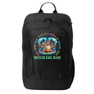 Gods Rock Solid Truth In A World Breaker Rock Beach Vbs 2024 City Backpack