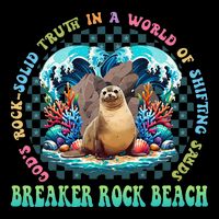 Gods Rock Solid Truth In A World Breaker Rock Beach Vbs 2024 Backpack