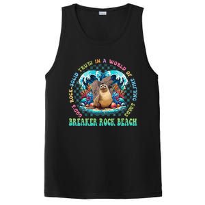 Gods Rock Solid Truth In A World Breaker Rock Beach Vbs 2024 PosiCharge Competitor Tank