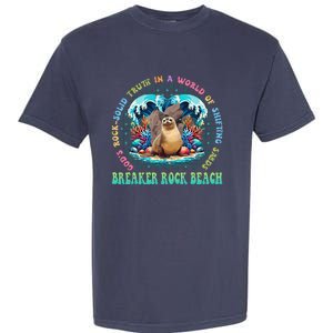 Gods Rock Solid Truth In A World Breaker Rock Beach Vbs 2024 Garment-Dyed Heavyweight T-Shirt