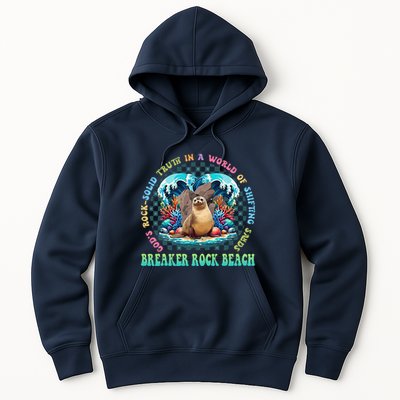 Gods Rock Solid Truth In A World Breaker Rock Beach Vbs 2024 Hoodie