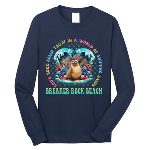 Gods Rock Solid Truth In A World Breaker Rock Beach Vbs 2024 Long Sleeve Shirt