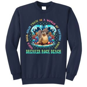 Gods Rock Solid Truth In A World Breaker Rock Beach Vbs 2024 Sweatshirt