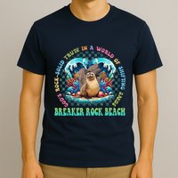 Gods Rock Solid Truth In A World Breaker Rock Beach Vbs 2024 T-Shirt