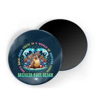 Gods Rock Solid Truth In A World Breaker Rock Beach Vbs 2024 Magnet