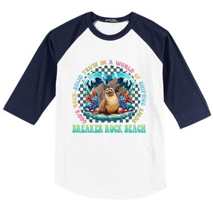 Gods Rock Solid Truth In A World Breaker Rock Beach Vbs 2024 Baseball Sleeve Shirt