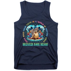 Gods Rock Solid Truth In A World Breaker Rock Beach Vbs 2024 Tank Top