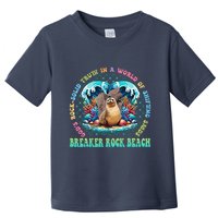 Gods Rock Solid Truth In A World Breaker Rock Beach Vbs 2024 Toddler T-Shirt