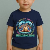 Gods Rock Solid Truth In A World Breaker Rock Beach Vbs 2024 Toddler T-Shirt