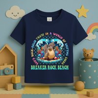 Gods Rock Solid Truth In A World Breaker Rock Beach Vbs 2024 Toddler T-Shirt