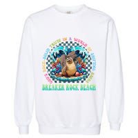 Gods Rock Solid Truth In A World Breaker Rock Beach Vbs 2024 Garment-Dyed Sweatshirt