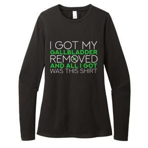 Gallbladder Removal Surgery Recovery Womens CVC Long Sleeve Shirt