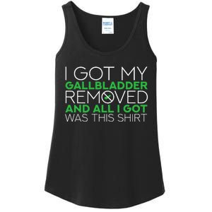 Gallbladder Removal Surgery Recovery Ladies Essential Tank