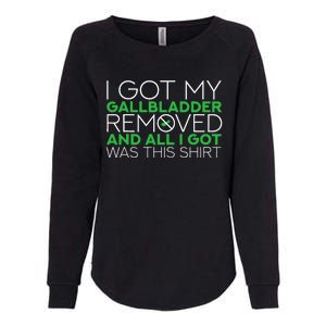 Gallbladder Removal Surgery Recovery Womens California Wash Sweatshirt