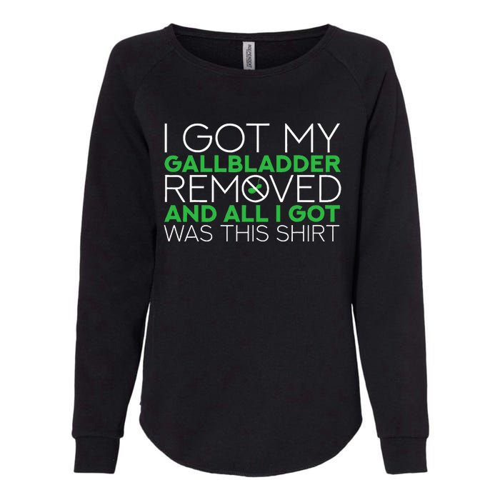 Gallbladder Removal Surgery Recovery Womens California Wash Sweatshirt