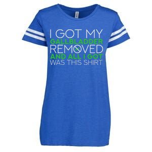 Gallbladder Removal Surgery Recovery Enza Ladies Jersey Football T-Shirt