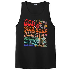 Gods Rock Solid Truth In A World PosiCharge Competitor Tank