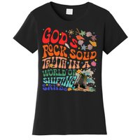 Gods Rock Solid Truth In A World Women's T-Shirt