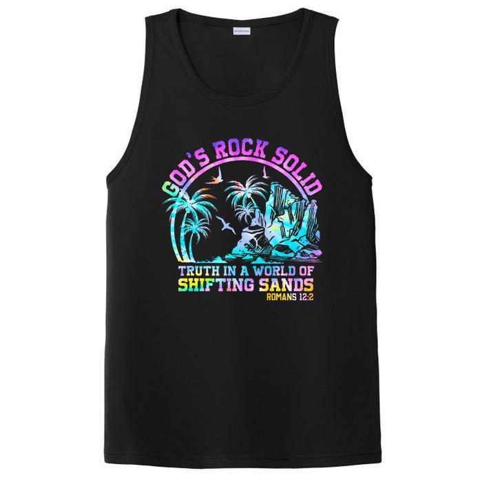 GodS Rock Solid Breaker Rock Beach Vbs 2024 Christian PosiCharge Competitor Tank