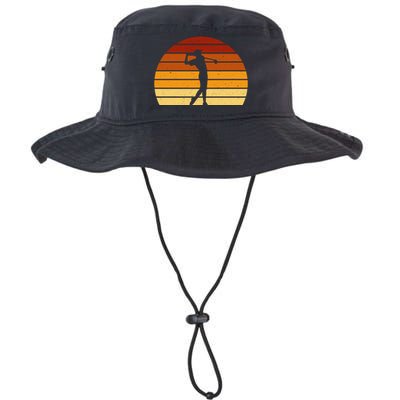 Golf Retro Sunset Golfing Legacy Cool Fit Booney Bucket Hat