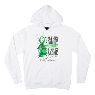 Green Ribbon Survivor Fighter CDKL5 Awareness VNeck Hoodie