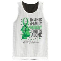 Green Ribbon Survivor Fighter CDKL5 Awareness VNeck Mesh Reversible Basketball Jersey Tank