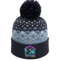 GodS Rock Solid Breaker Rock Beach Vbs 2024 Christian The Baniff Cuffed Pom Beanie