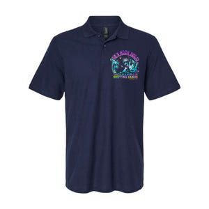 GodS Rock Solid Breaker Rock Beach Vbs 2024 Christian Softstyle Adult Sport Polo