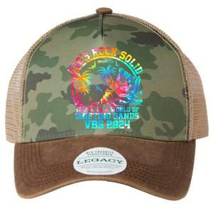 Gods Rock Solid Breaker Rock Beach Vbs 2024 Christian Gift Legacy Tie Dye Trucker Hat