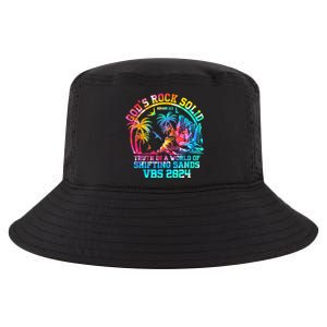 Gods Rock Solid Breaker Rock Beach Vbs 2024 Christian Gift Cool Comfort Performance Bucket Hat