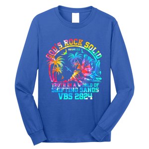 Gods Rock Solid Breaker Rock Beach Vbs 2024 Christian Gift Long Sleeve Shirt