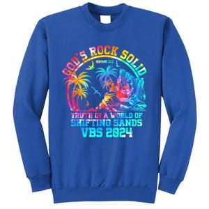 Gods Rock Solid Breaker Rock Beach Vbs 2024 Christian Gift Sweatshirt