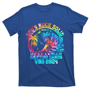 Gods Rock Solid Breaker Rock Beach Vbs 2024 Christian Gift T-Shirt