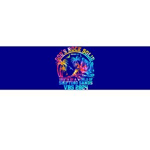 Gods Rock Solid Breaker Rock Beach Vbs 2024 Christian Gift Bumper Sticker