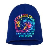 Gods Rock Solid Breaker Rock Beach Vbs 2024 Christian Gift Short Acrylic Beanie