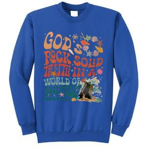 Gods Rock Solid Truth In A World Vbs 2024 Breaker Rock Beach Gift Sweatshirt