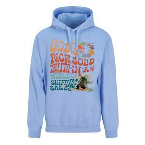 Gods Rock Solid Truth In A World Vbs 2024 Breaker Rock Beach Gift Unisex Surf Hoodie