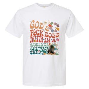 Gods Rock Solid Truth In A World Vbs 2024 Breaker Rock Beach Gift Garment-Dyed Heavyweight T-Shirt