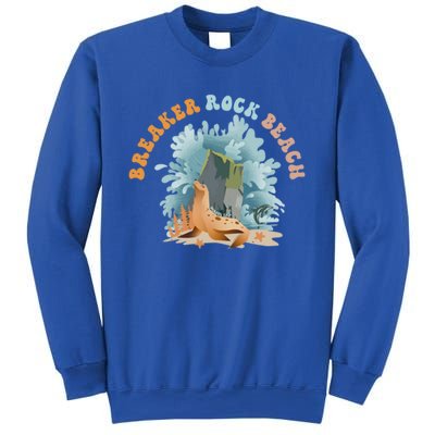 GodS Rock Solid Breaker Rock Beach Vbs 2024 Christian Gift Sweatshirt