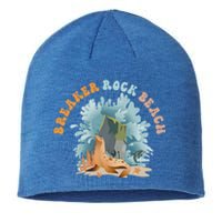 GodS Rock Solid Breaker Rock Beach Vbs 2024 Christian Gift Sustainable Beanie