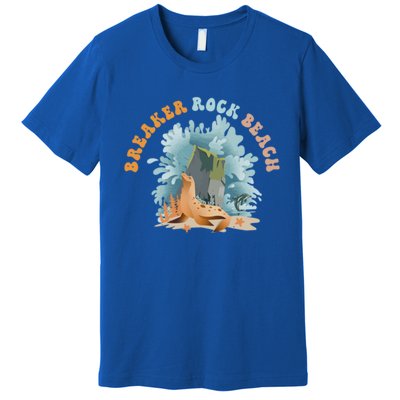 GodS Rock Solid Breaker Rock Beach Vbs 2024 Christian Gift Premium T-Shirt