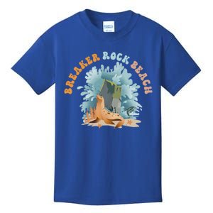 GodS Rock Solid Breaker Rock Beach Vbs 2024 Christian Gift Kids T-Shirt