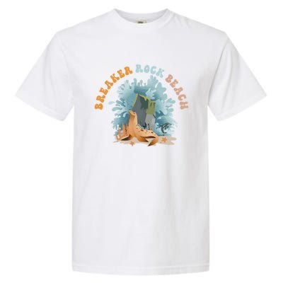 GodS Rock Solid Breaker Rock Beach Vbs 2024 Christian Gift Garment-Dyed Heavyweight T-Shirt