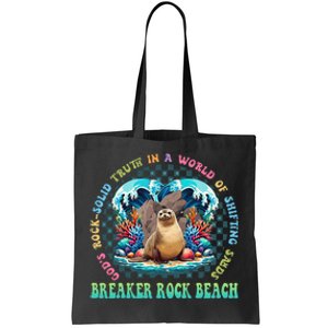 Gods Rock Solid Truth In A World Breaker Rock Beach Vbs 2024 Gift Tote Bag